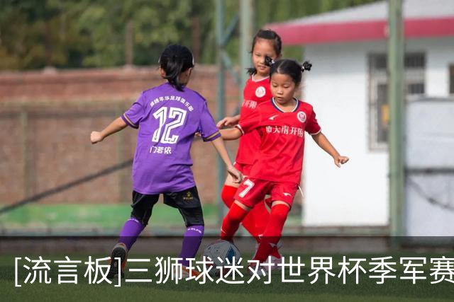 [流言板]三狮球迷对世界杯季军赛没兴趣，之前2千万人不看三四名决赛